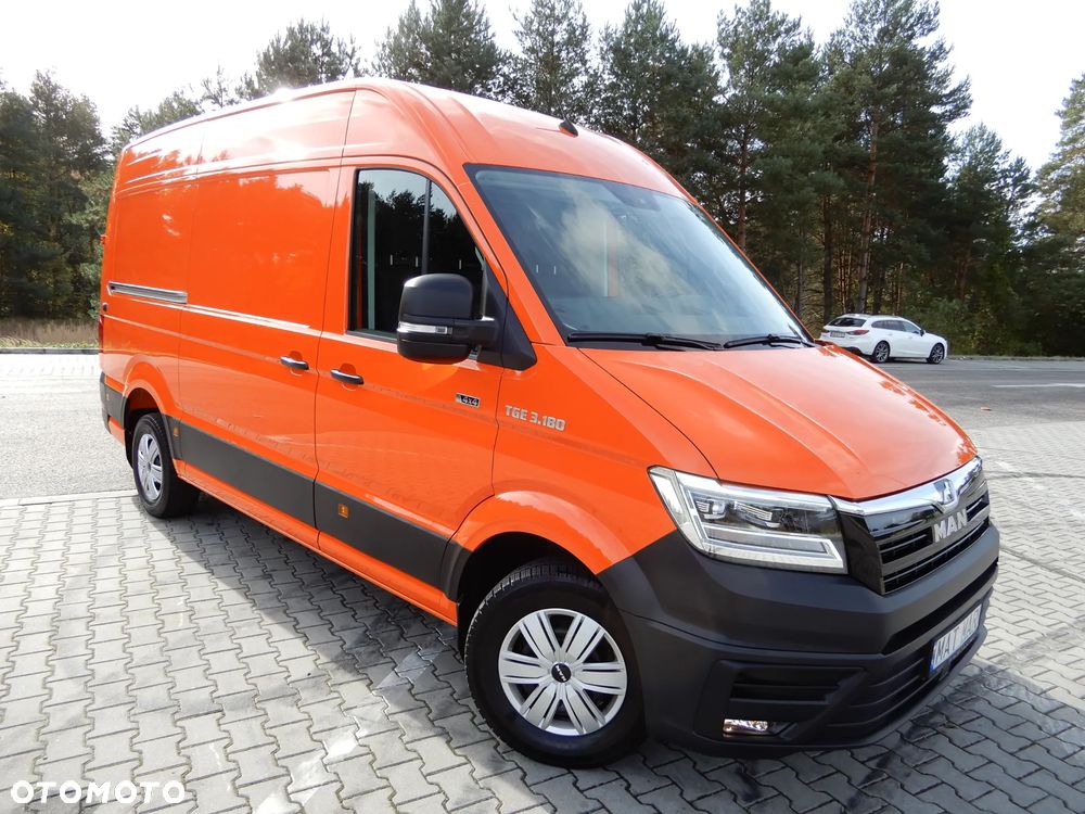 MAN TGE 3.180 4X4 4Motion 211 KM Furgon Blaszak Rozstaw Osi 3640 mm L3H3 Standard / Dach Wysoki Stan Auta Jak NOWY POLECAM - 8