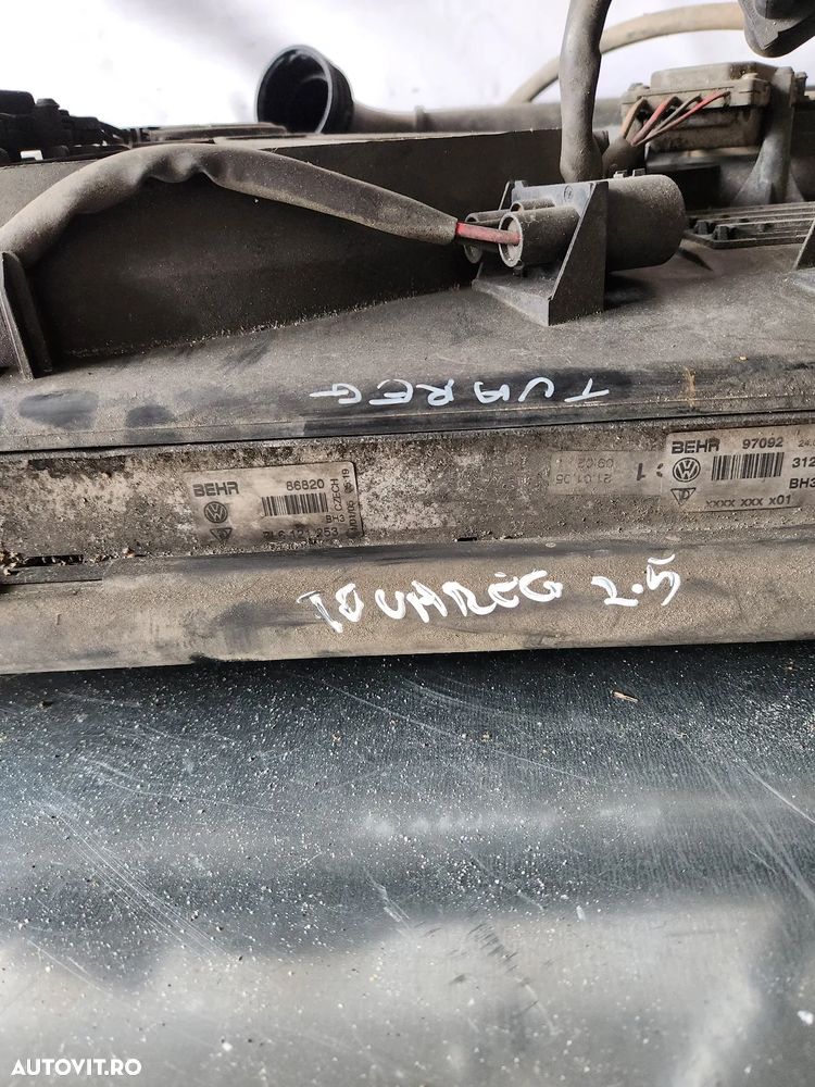 Radiator Racire Apa Antigel Clima Servo Electroventilator Termocupla Vw Touareg 2.5 Tdi Motor BAC - 11