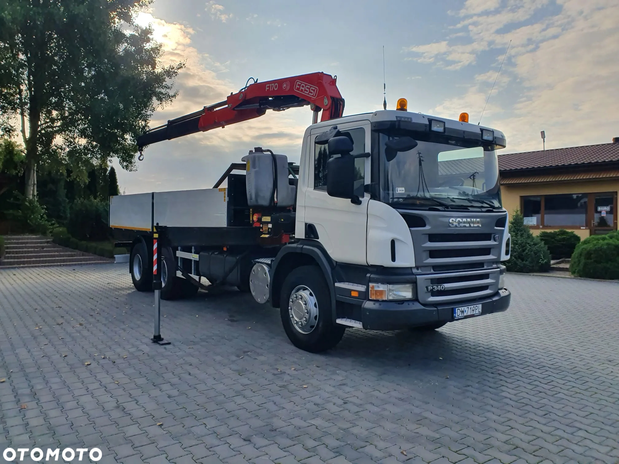 Scania P340 6x4 HDS Fassi 170 Krajowa Mały Przebieg - 5