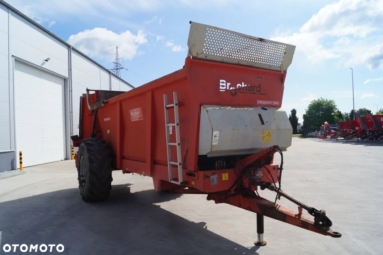 Brochard Rozrzutnik obornika Dragon 2001 12 Ton - 6