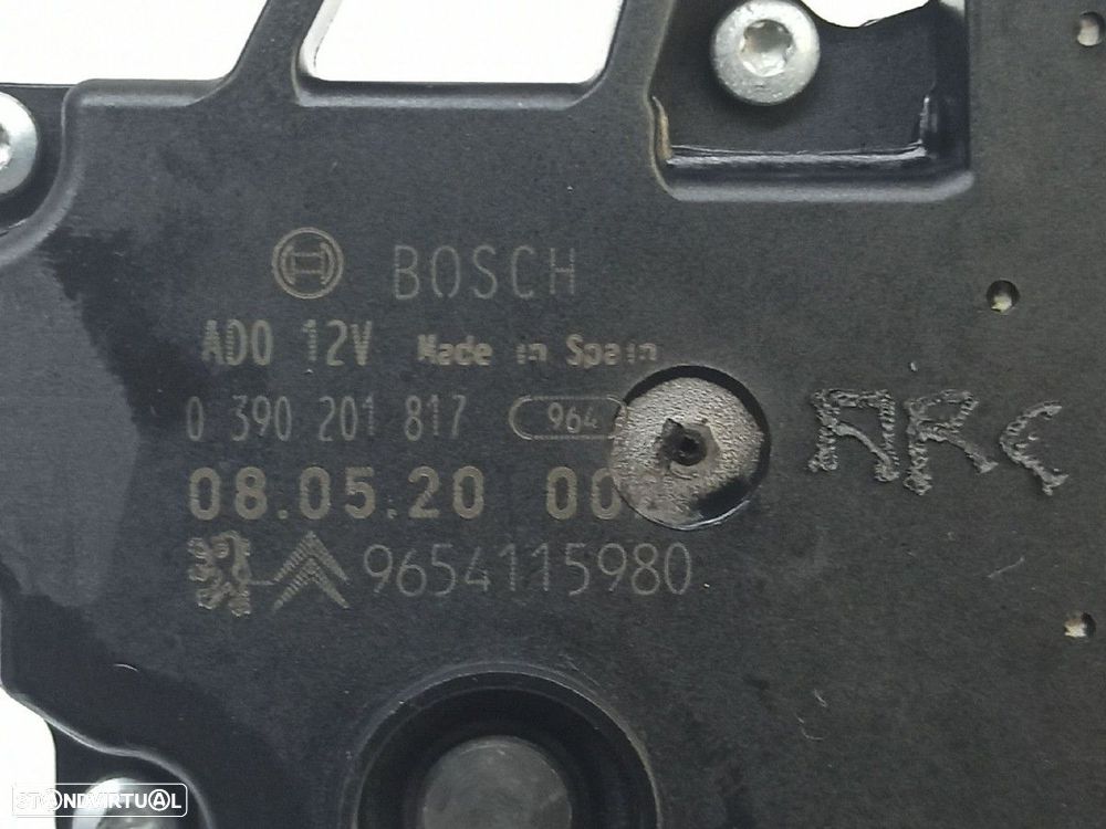 MOTOR LIMPA-VIDROS TRASEIRO CITROEN C4 PICASSO SX - 3