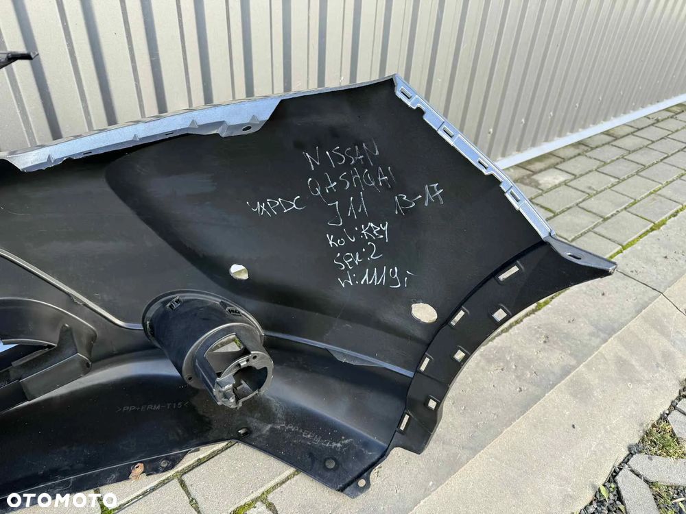 Nissan Qashqai J11 13-17 Zderzak Przód Przedni Kompletny 4xPDC KADG - 7