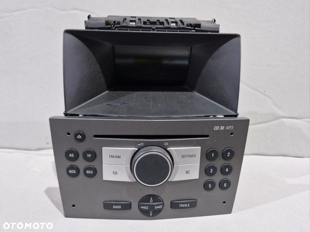 Radio CD30 wyświetlacz opel Astra H III Zafira B PIN