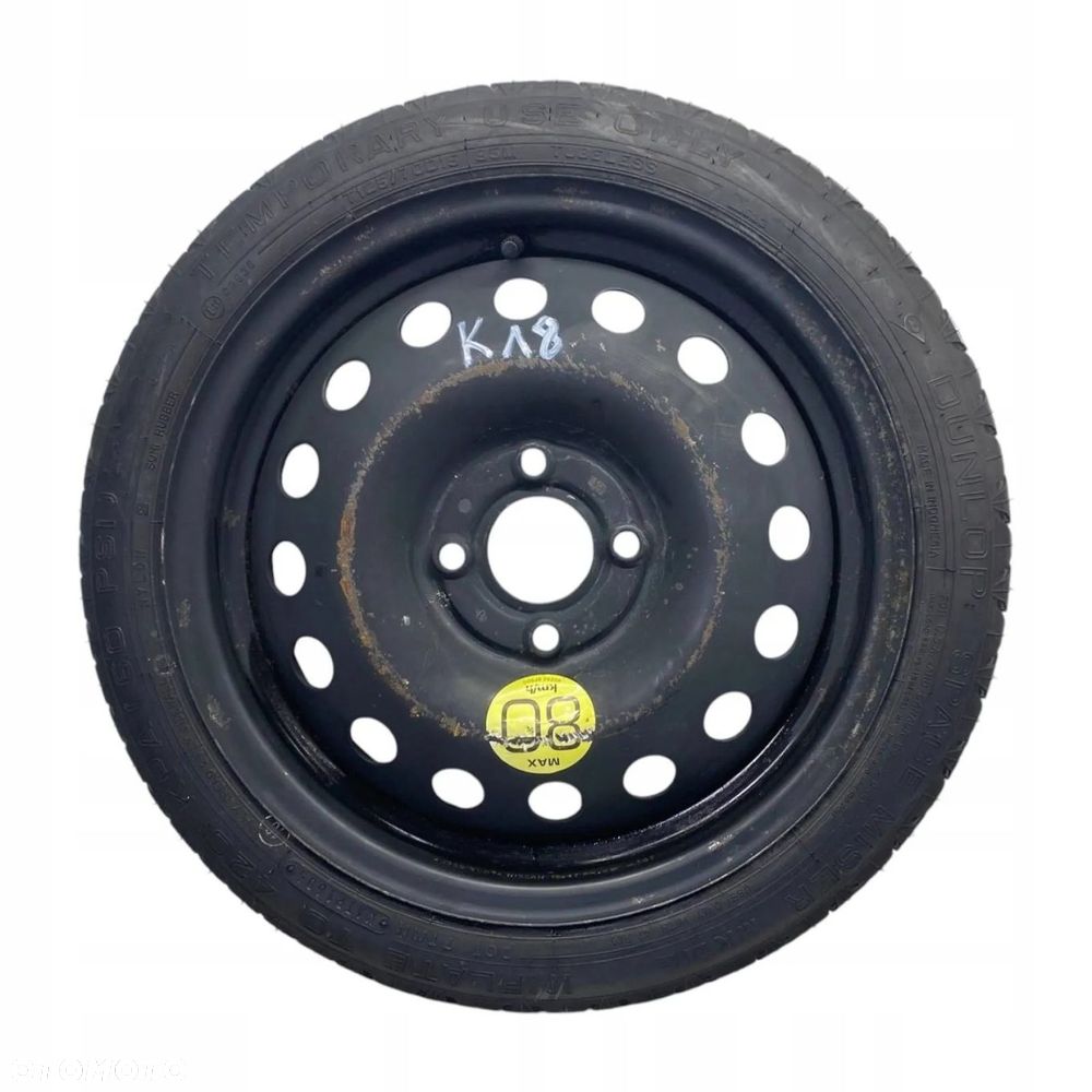 KOŁO DOJAZDOWE NISSAN TIIDA NV200 ALMERA N16 125/70R15 4X114,3 4J - 3