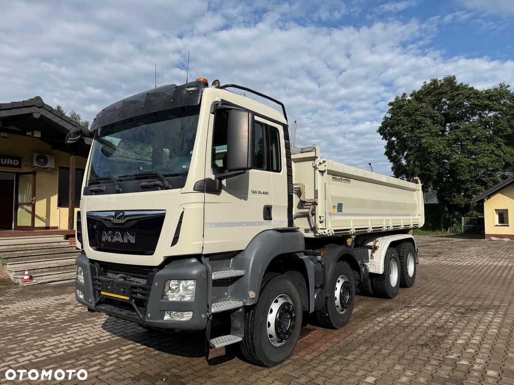 MAN 35.460 TGS wywrotka 8x4, 3-str. MEILLER, BORDMATIC, 302 t.km., TOP! - 6