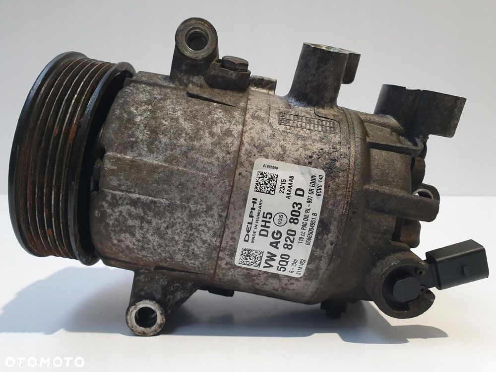 SPRĘŻARKA KLIMATYZACJI Skoda Octavia III 1.6 TDI _ 5Q0820803D - 3