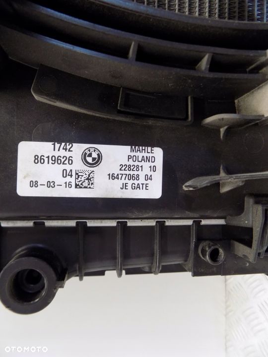 BMW G11 G12 G30 CHŁODNICE Z WENTYLATOREM 8619616 - 7