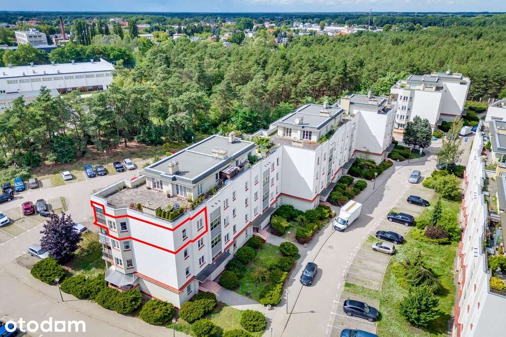4 pokoje • duży taras • blisko zieleni • Marki