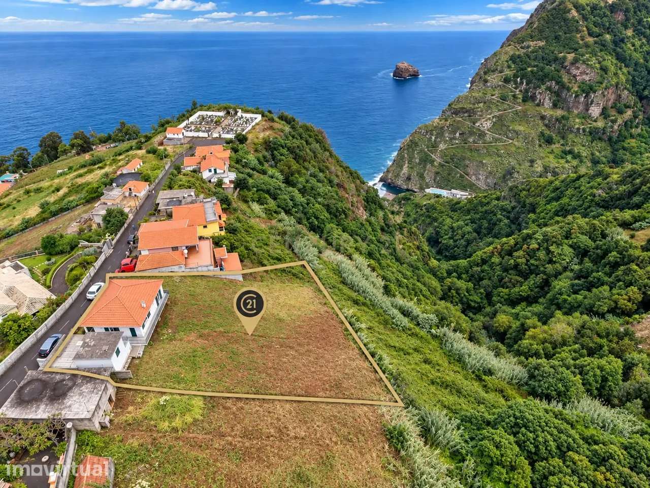 Moradia T2 para Arrendamento em São Jorge, Santana - Vista Mar e Monta - Grande imagem: 3/32
