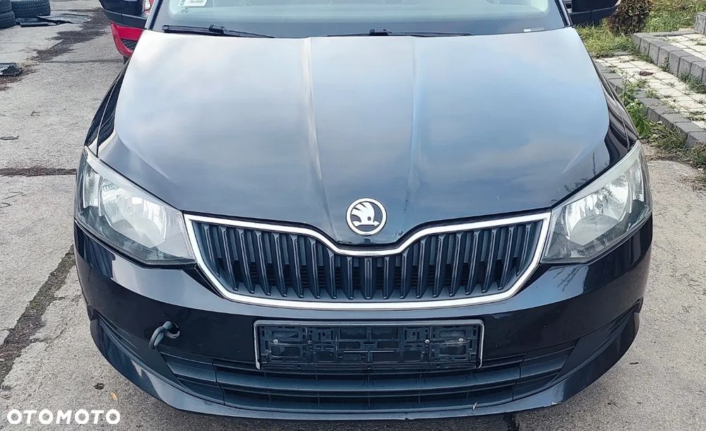 SKODA FABIA III MASKA ZDERZAK BŁOTNIK LAMPY PAS PRZEDNI KOMPLETNY PRZÓD - 8