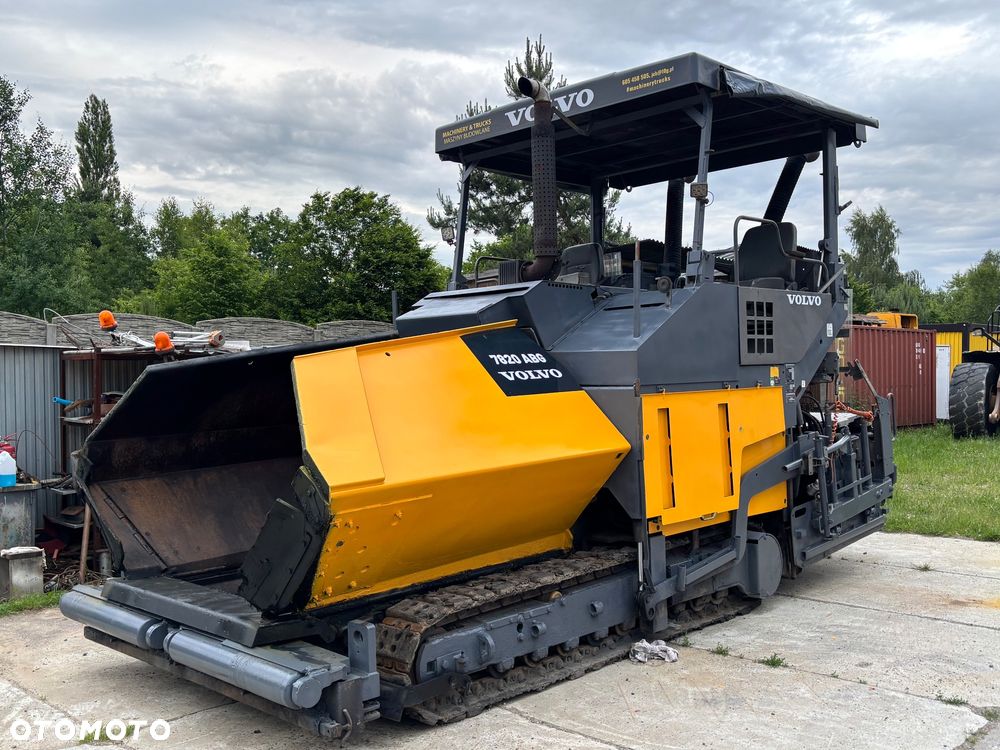 Volvo ABG 7820 Rozściełacz Asfaltu na gąsienicach 2011 rok układarka 2,5-5m Niwelacja, stan bdb import - 2