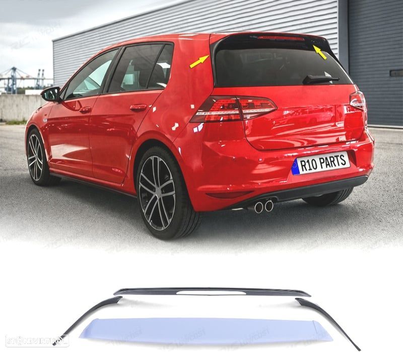 AILERON TRASEIRO VOLKSWAGEN VW GOLF 7 7.5 LOOK GTI - 2