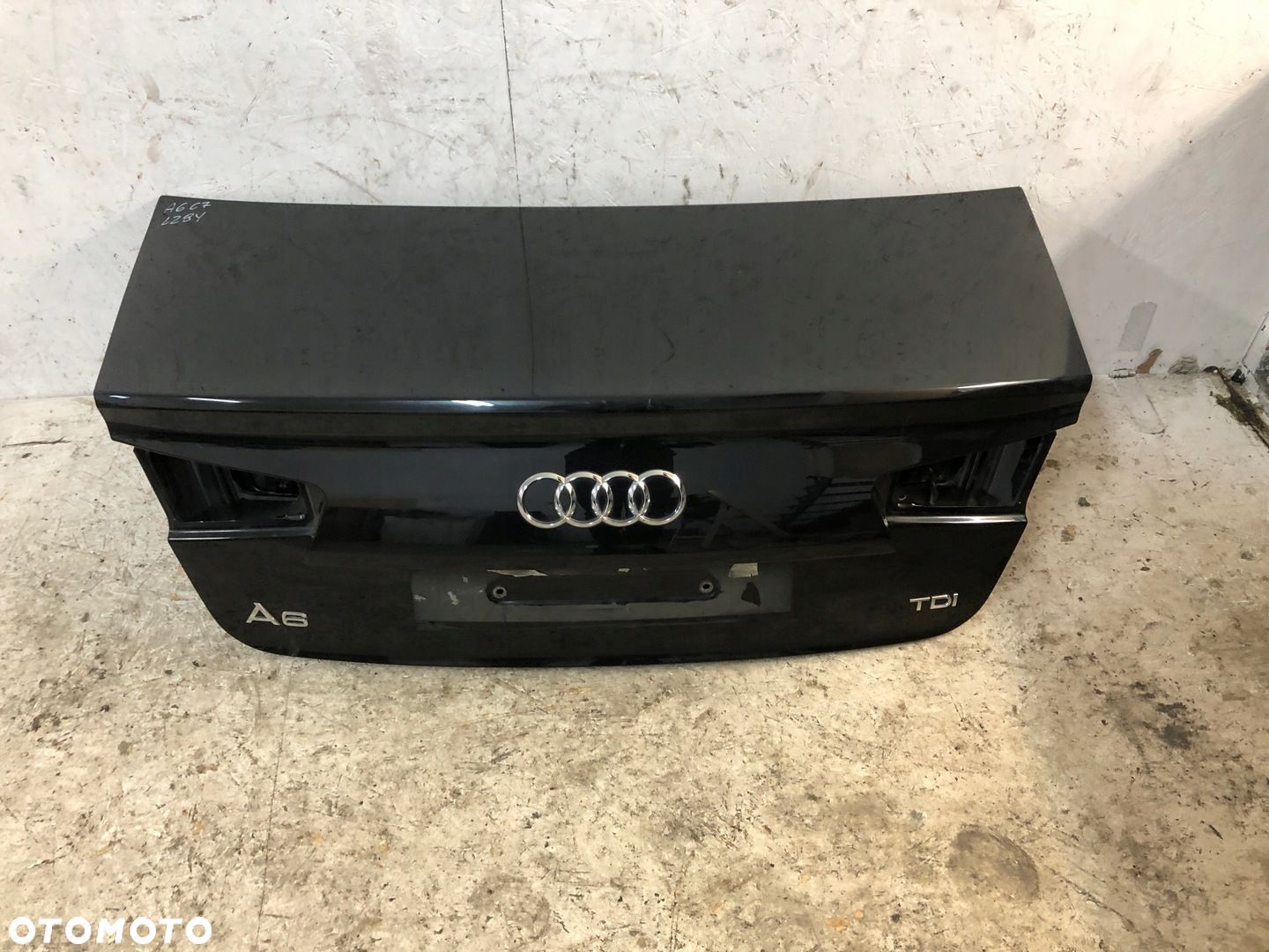 KLAPA BAGAŻNIKA SEDAN S LINE A6 C7 LZ9Y KOMPLET - 1