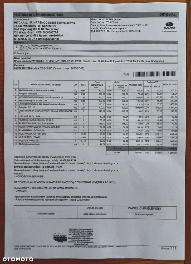 Subaru Outback 2.5i Special Edition (EyeSight) Lineartronic - 38