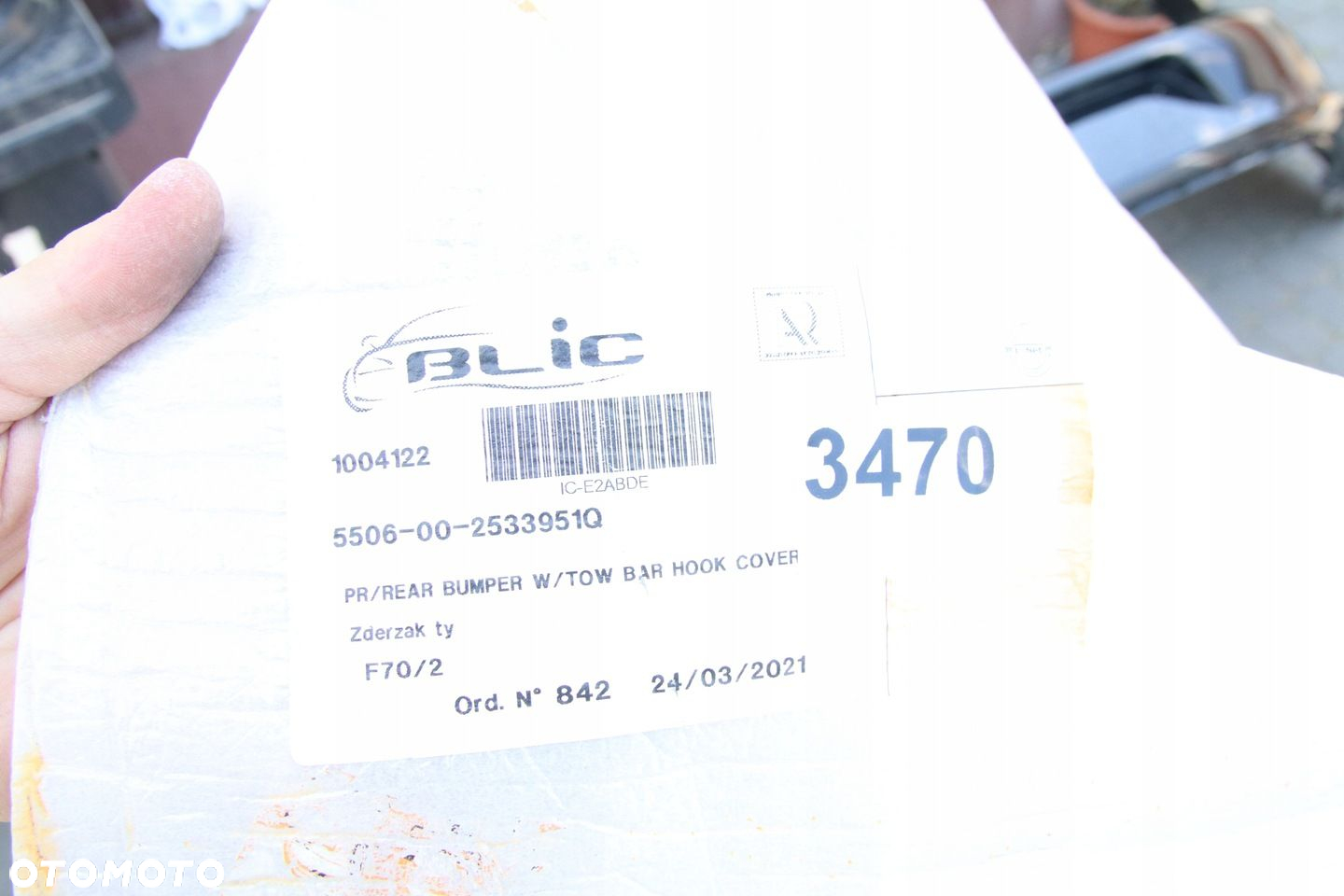 Zderzak tyl ny nowy Ford Focus II mk 2 Kombi 04-08 - 5
