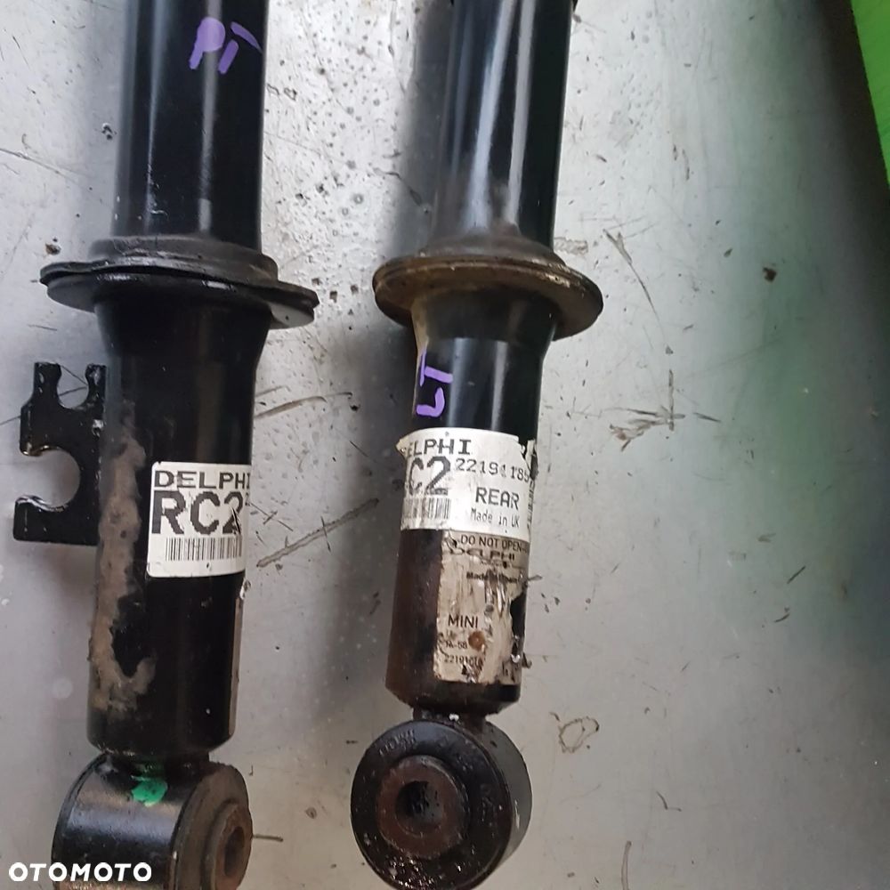 amortyzator amor zawieszenie uchwyt blacha sprężyna poduszka tylne zawieszenie tył jak nowe  mini cooper S r50 r51 r52 r53 r56 r57 jak nowe oryginał - 28