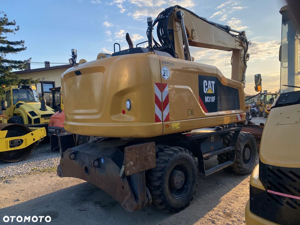 Caterpillar CAT M318F, 9800 MTH, PODPORY + PŁUG, Z NIEMIEC, - 5