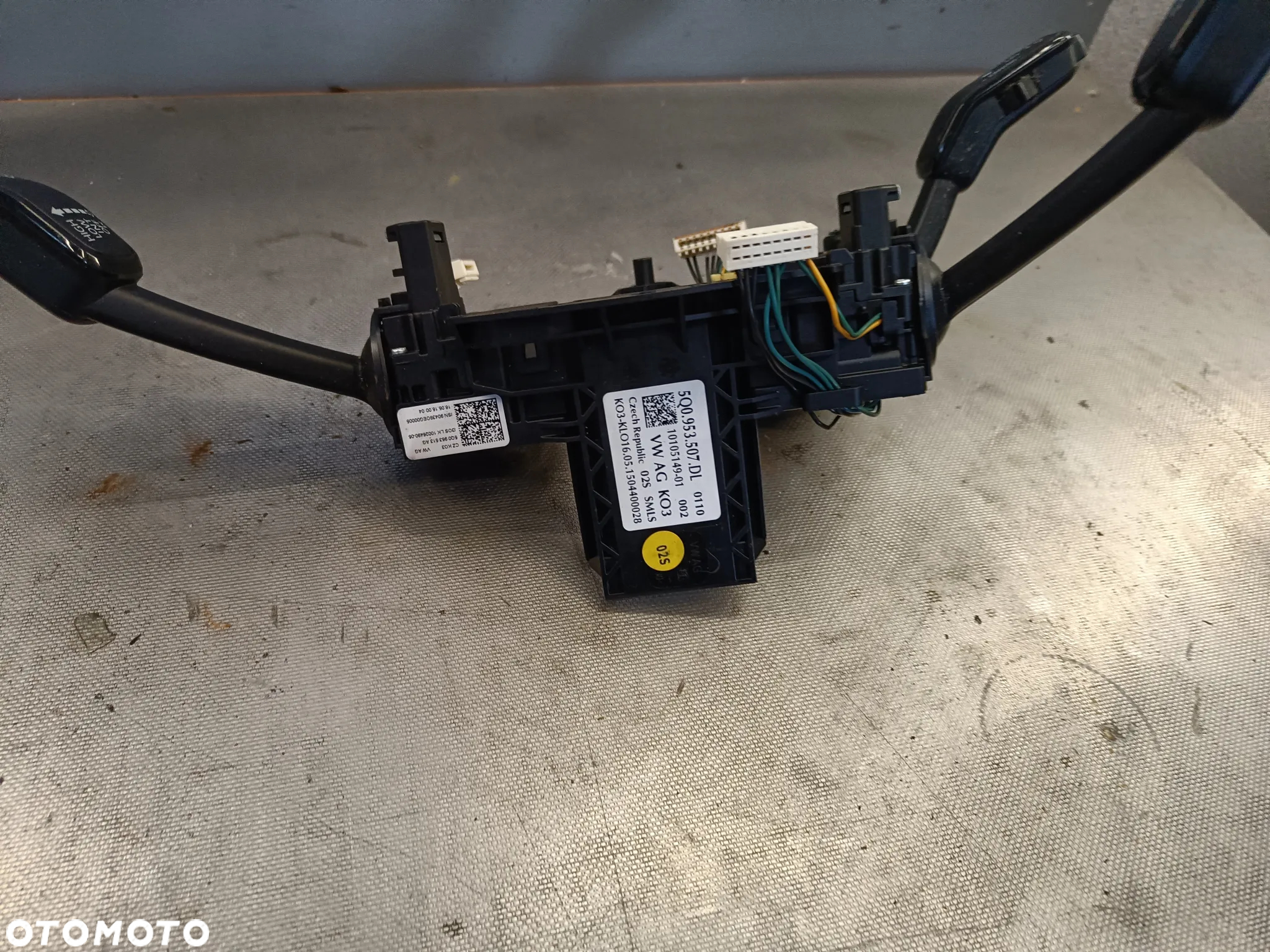 Przełącznik Zespolony Skoda Superb 3 III Octavia VW Passat Golf Seat Leon Ateca Pająk Tempomatu 5Q0953507DL - 5