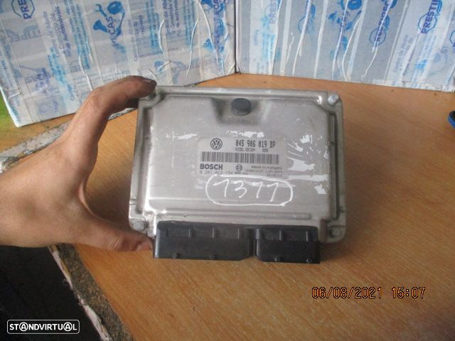Centralina 045906019BP 0281012194 VW POLO 2009 1.4TDI BOSCH   VW POLO 4 9N FASE 2 2009 1.4TDI 70CV 5P CINZENTO - 4