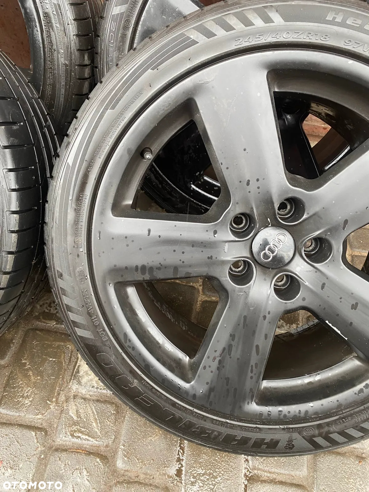 Felgi alufelgi koła 18 5x112 Audi łopaty opony lato 2023 rok 245/40/18 - 8