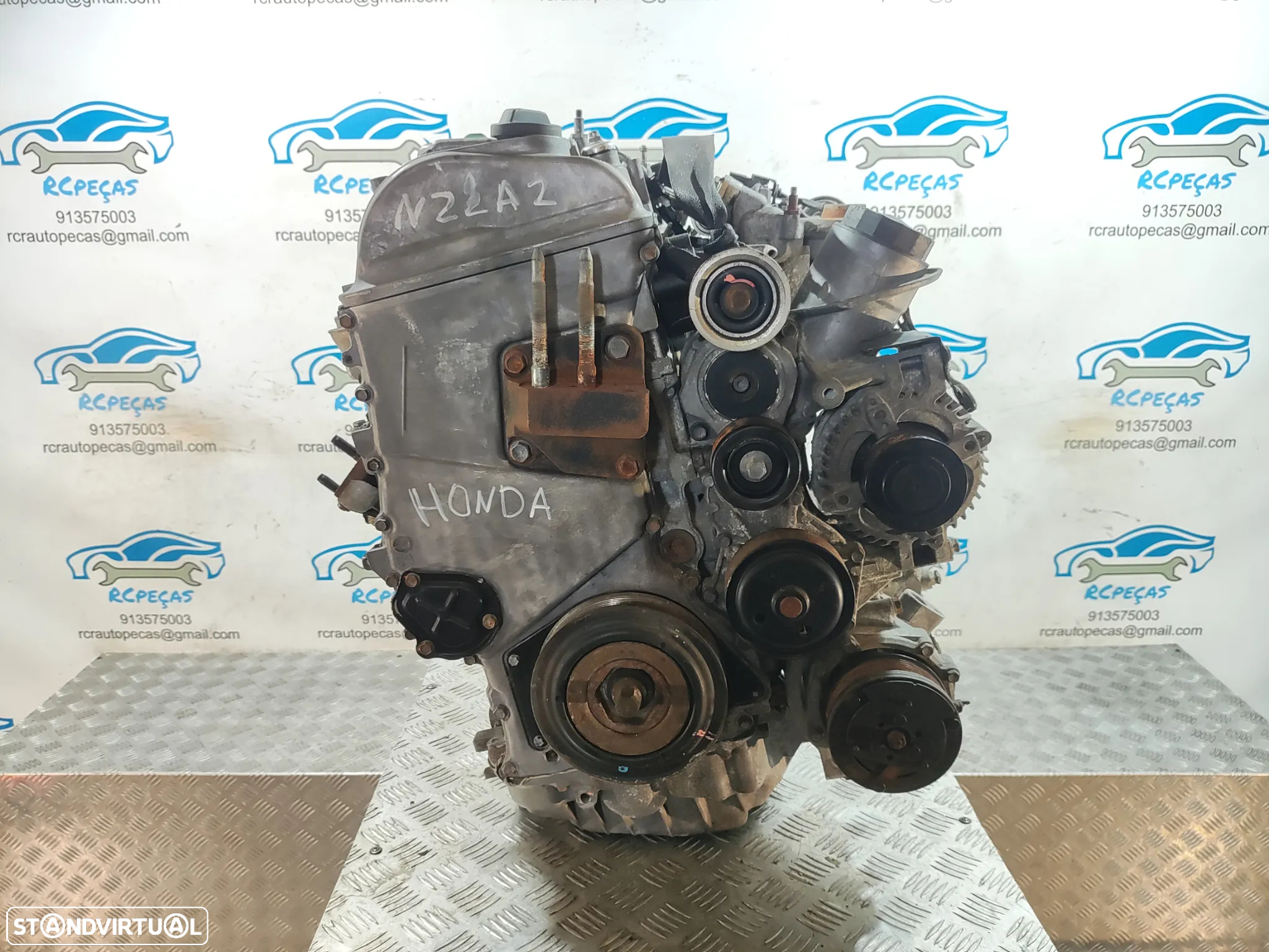 Motor Completo Honda 2.2 CDTI 16v 140cv N22A2 Injeção Bosch - 3
