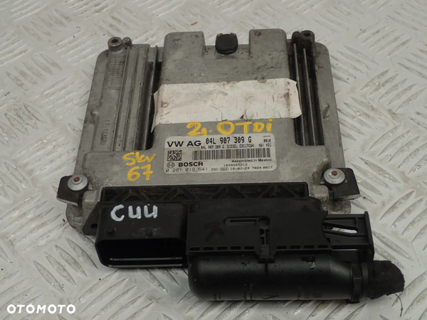 STEROWNIK SILNIKA VOLKSWAGEN 2,0 TDI  04L907309G