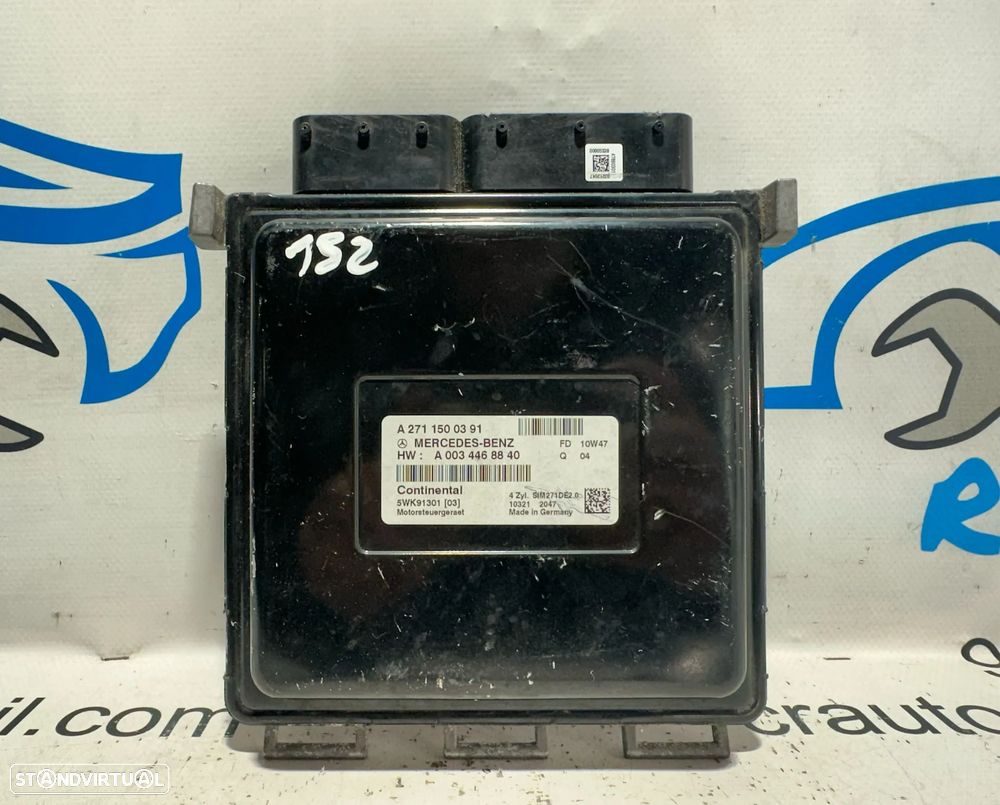 .Centralina Original Motor Continental Mercedes Benz 271820 A271 150 03 91 / 5WK91301 SIM271DE2.0 - 2