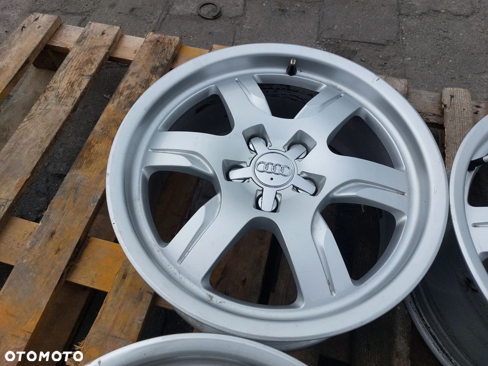 AUDI A5 A4 B8 FELGI ALUFELGI R17 7.5J ET28 5X112 OE 8T0601025B PROSTE! - 5