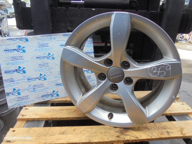 Jante Solta 8X0071495 AUDI A1 SPORTBACK 8X FASE 1 2013 1.6TDI 105CV 5P PRETO 29 6Jx15 5X100 57.9MM - 5