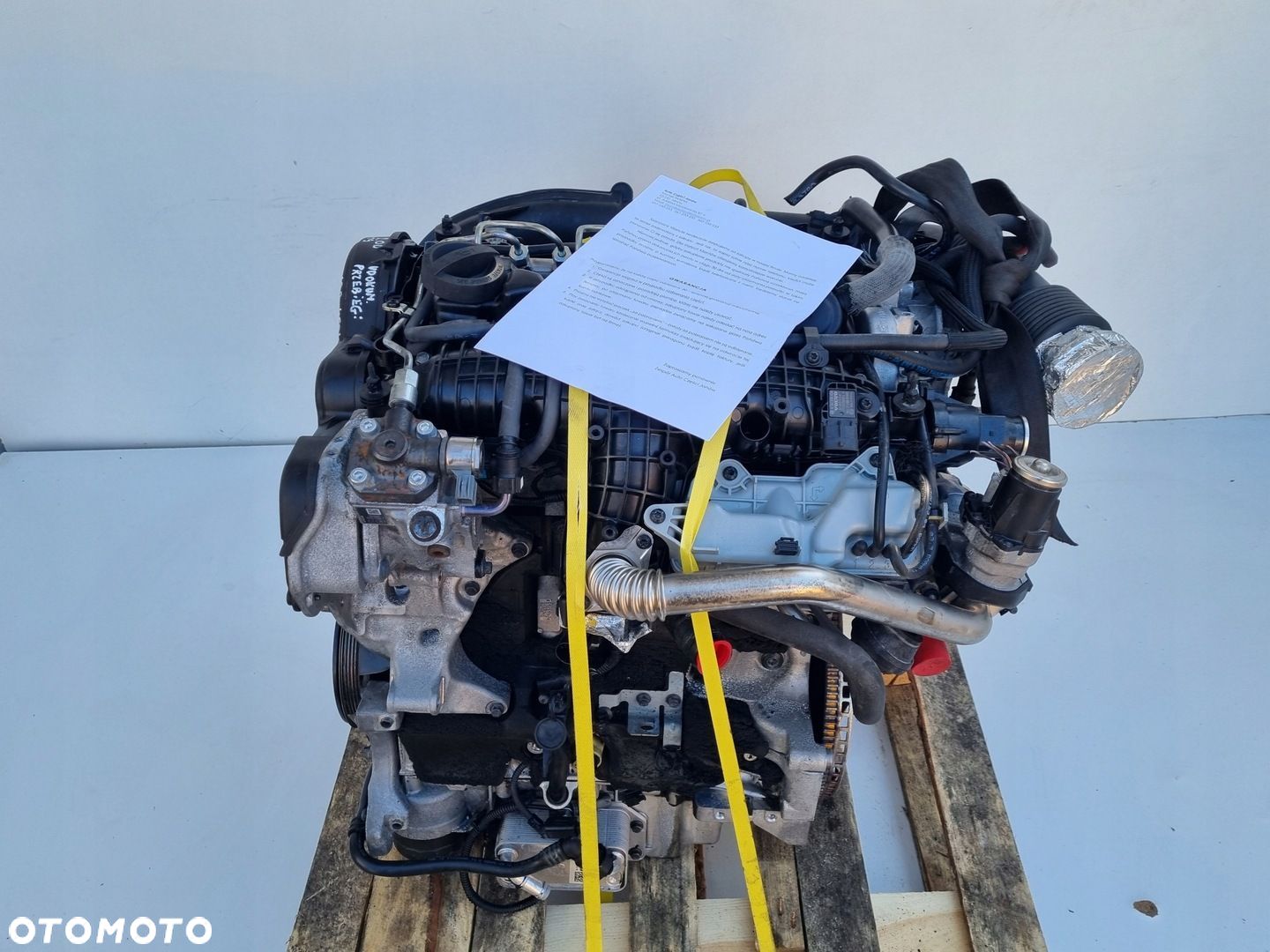 SILNIK KOMPL Volvo V90 S90 II 2.0 D D3 150KM udokumentowane 193tyś D4204T9 - 1