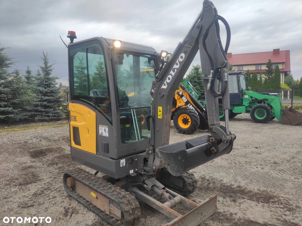 Volvo EC 18E   ECR 25 D , 1,8tony rozsuwane gąsienice CAT JCB YANMAR - 7
