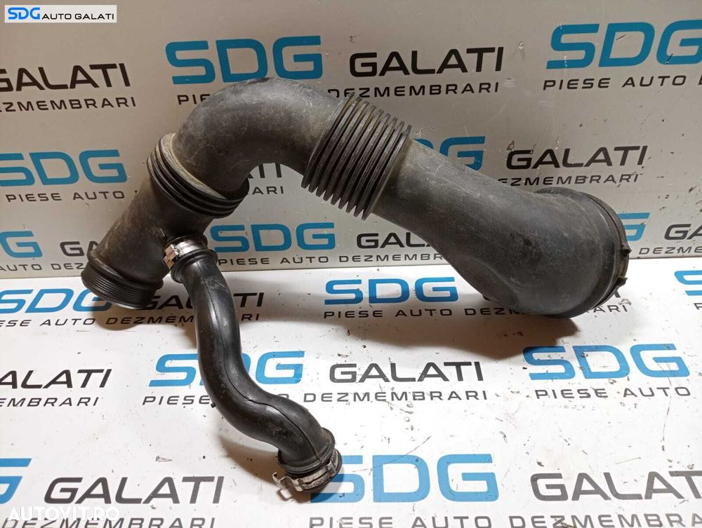 Furtun Conducta Tub Tubulatura Admisie Aer Radiator Intercooler Ford Focus 2 1.8 TDCI KKDA 2004 - 2010 Cod 4M51-9A673-AE [M7836] - 3