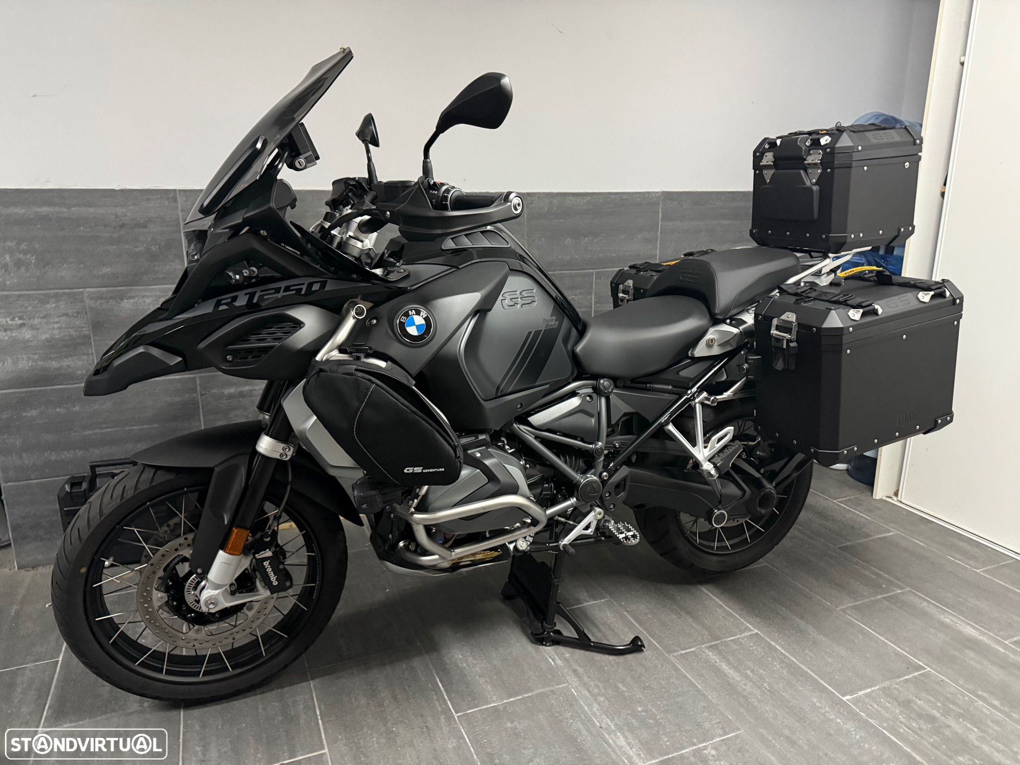 BMW R 1250 GS Adventure GS1250 Adv Triple Black - 1