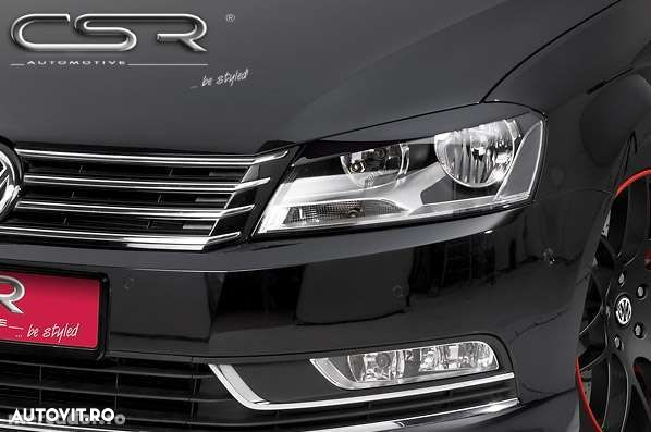 Pleoape faruri pentru  VW Passat B7 SB142  CALITATE PREMIUM ⭐️⭐️⭐️⭐️⭐️ - 3