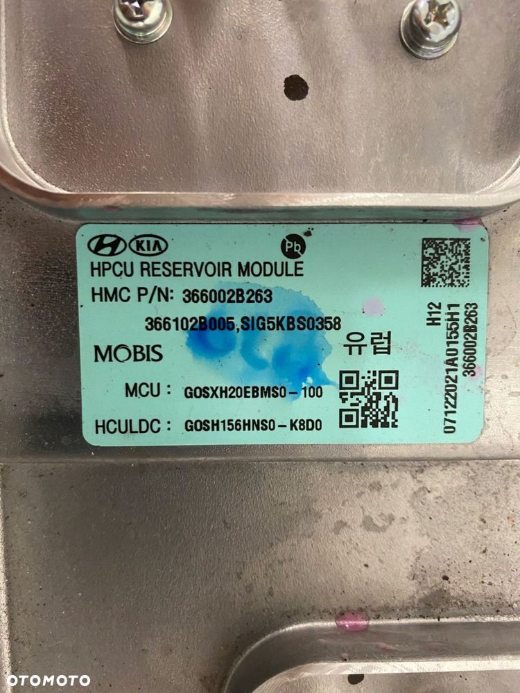 FALOWNIK INWERTER PRZETWORNICA HYUNDAI KONA HYBRID 366002B263 - 2