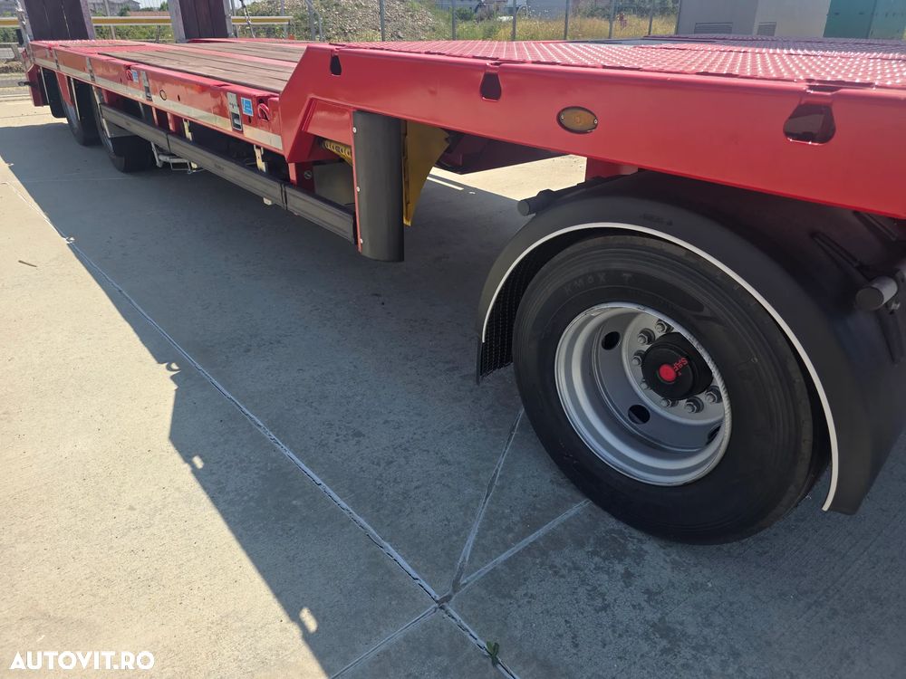 Langendorf TU 30 Smart - remorca trailer cu 3 axe cu protap virator - 6