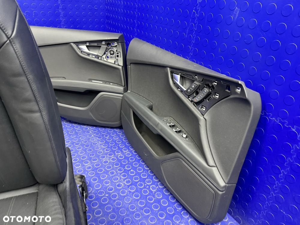 KOMPLET foteli skórzanych elektrycznie regulowane AUDI A7 C7 IDEALNE - 4