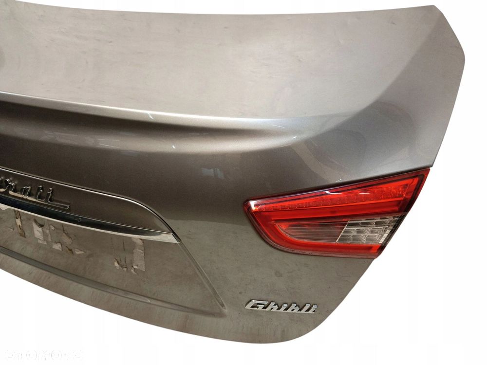 KLAPA BAGAŻNIKA MASERATI GHIBLI III (2013-2017) 3.0 D 250KM - 2