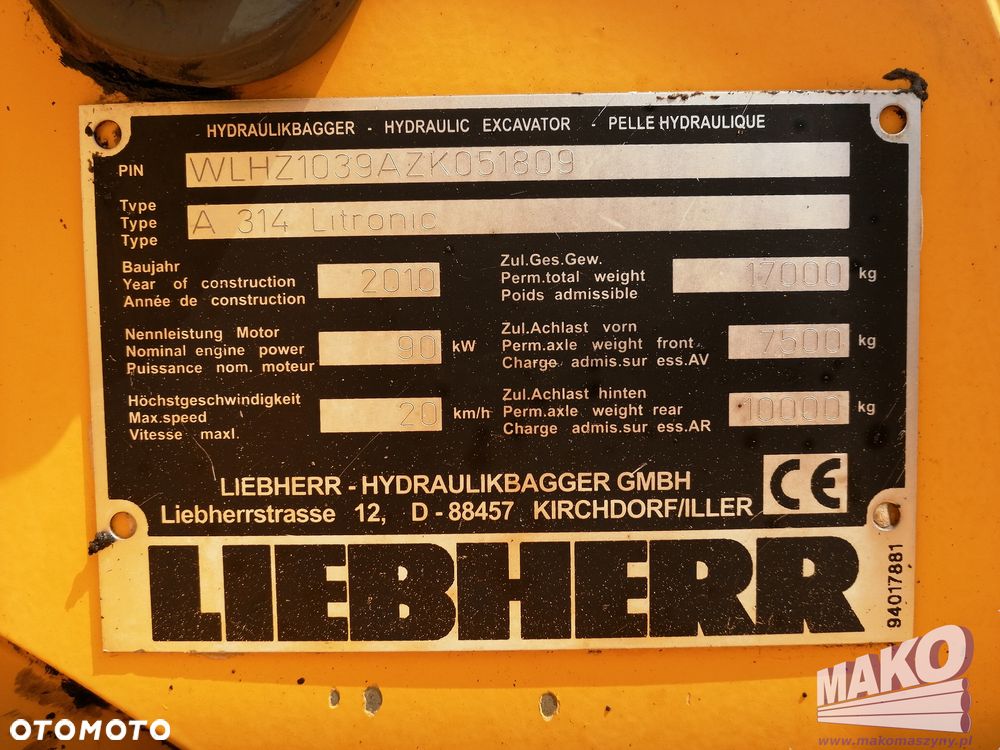 Liebherr A 314 Litronic - 11