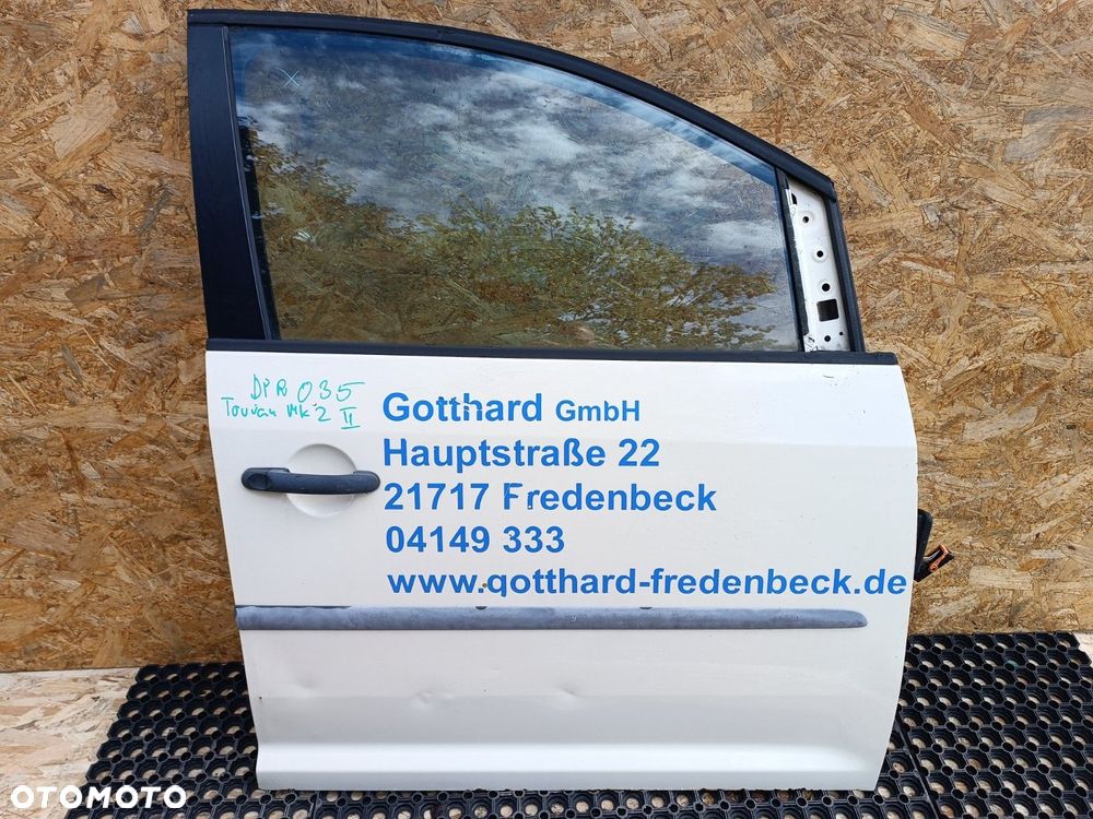 VW TOURAN 1 LIFT DRZWI PRZÓD PRAWY PRAWE - 1