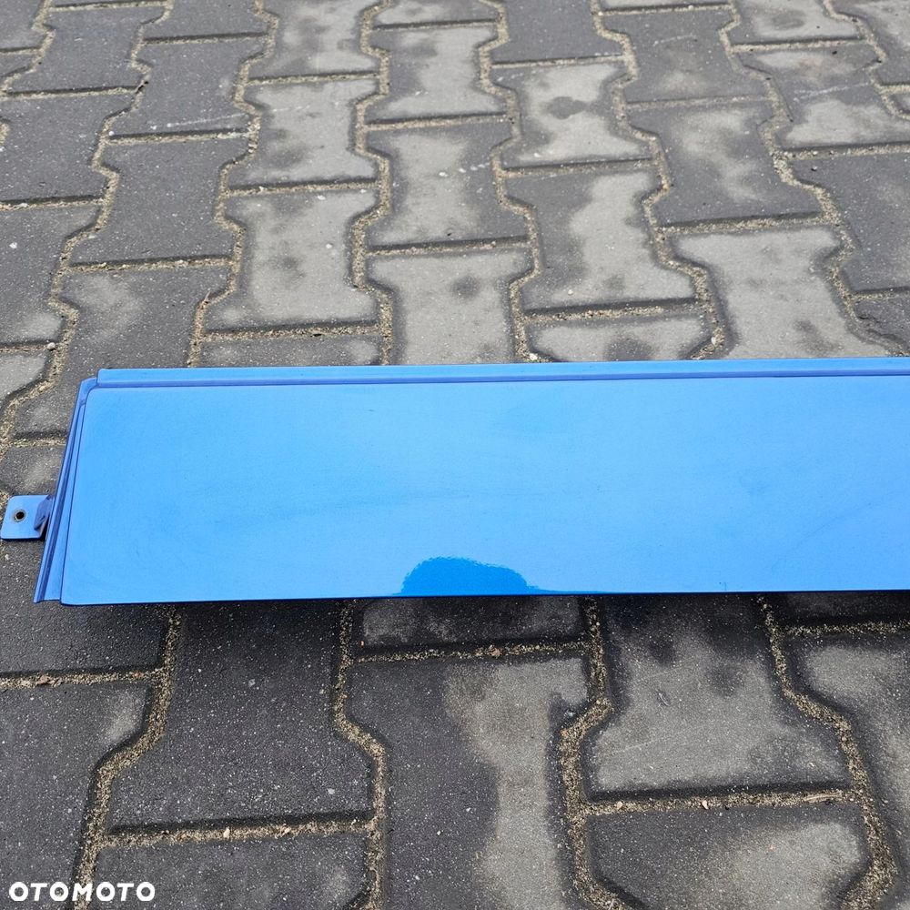 VW T5 MULTIVAN listwa osłona boczna szyny prawa niebieski LA5W - 3