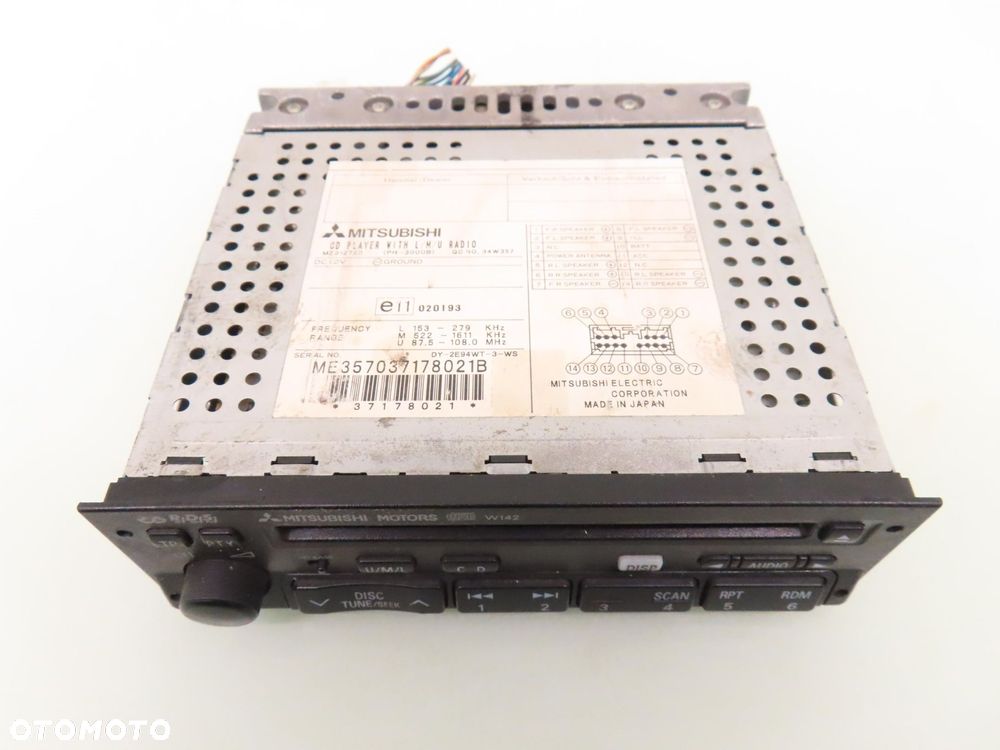 RADIO MITSUBISHI CARISMA MZ312720 - 5