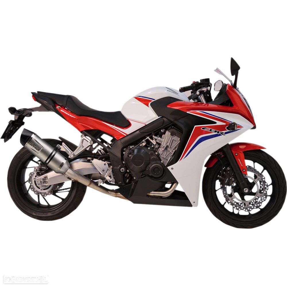 linha completa leovince honda cbr 650 f / cb 650 f - 14100e - 1