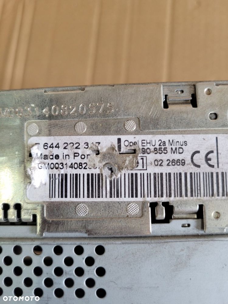 RADIO CD OPEL VECTRA C 7644222317 - 3