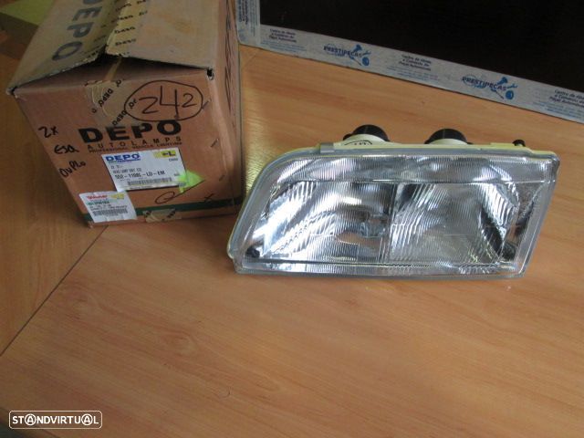 Farol 10107081004 CITROEN ZX 1991 ESQ H1+H1 DEPO - 1
