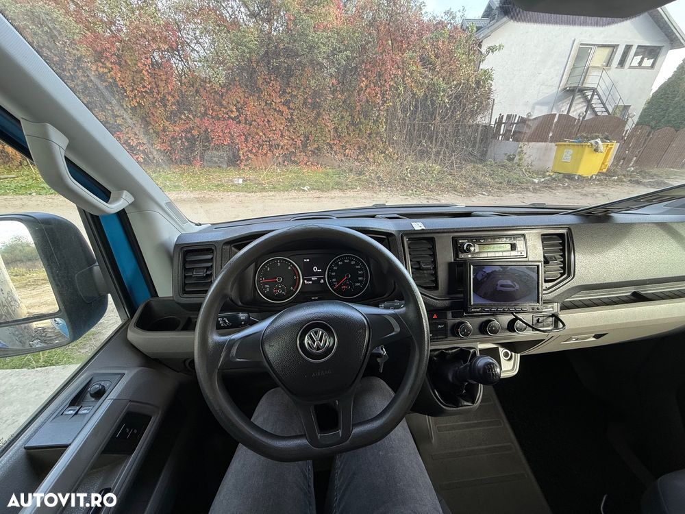 Volkswagen VW Crafter Cub TVA DEDUCTIBIL 35 an 2020 2.0tdi 157.000km Istoric Service Complet la reprezentanta vw Stare foarte buna NU Mercedes Sprinter Duba Iveco Ford transit izoterma - 2