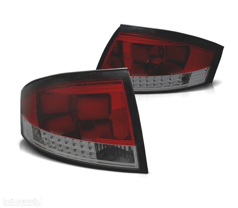 FAROLINS TRASEIROS LED ESCURECIDOS PARA AUDI TT 8N 98-05 - 1