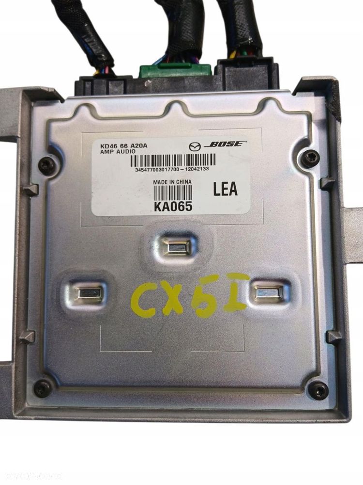 wzmacniacz głośnik głośniki bose mazda cx-5 cx5 i kd4666a20a kd4566a60 - 3