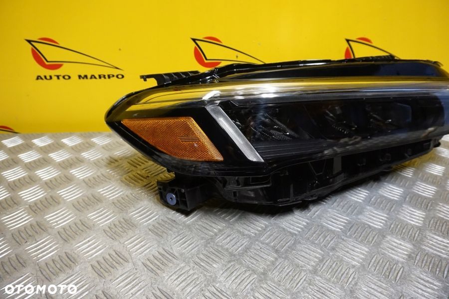 HONDA CIVIC 2022-REFLEKTOR LAMPA FULL LED CIEMNA PRAWA (R2) USA - 3