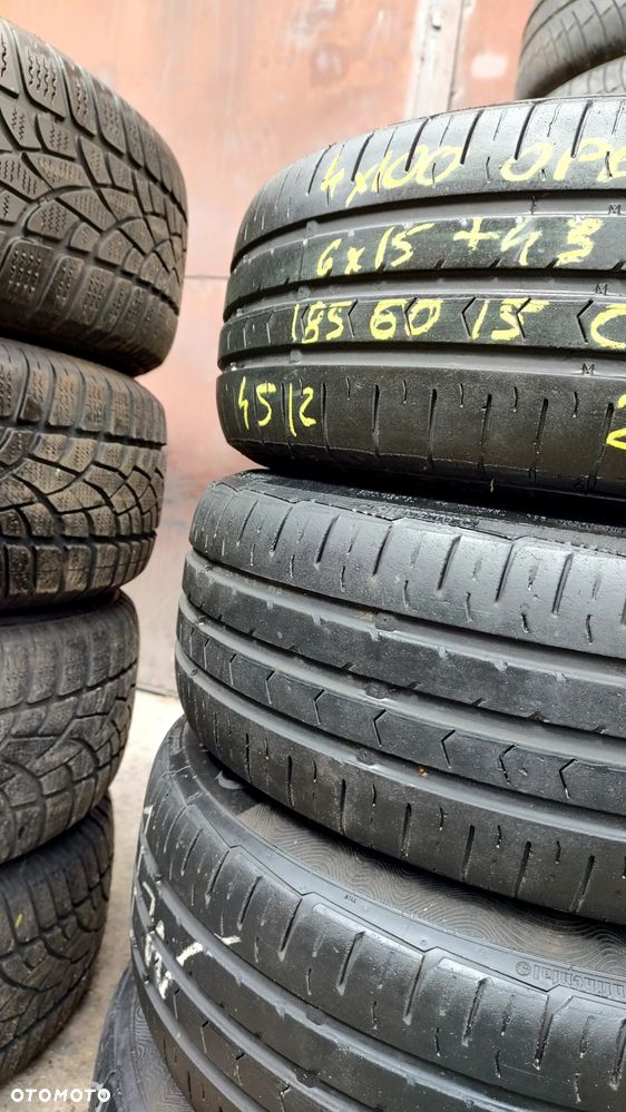 185/60R15 Opony Letnie Lato CONTINENTAL ContiPremiumContact 5 NEXEN N'blue HD 5mm 4,5mm Legnica ALU-RAD 185/60 - 5